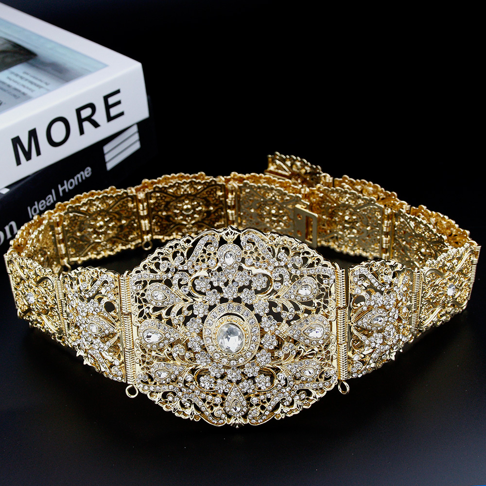 Ethnic Modern Fashion - Sunspicems Szeroki maroko pas dla kobiet