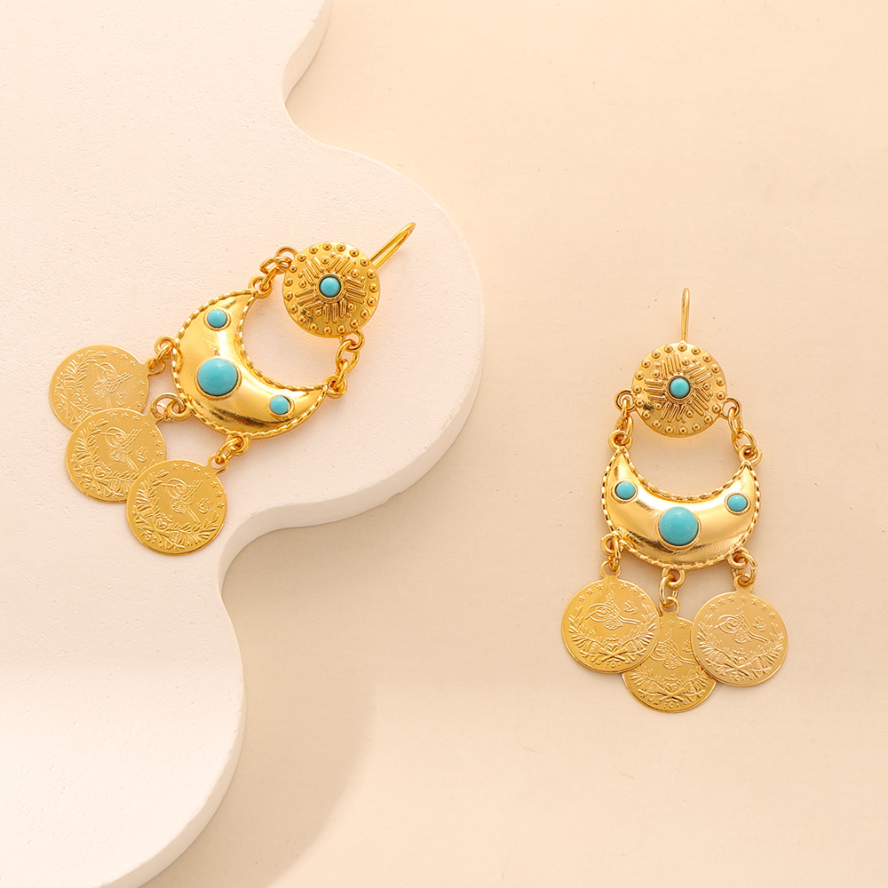 KDE Damskie luksusowe kolczyki – Ethnic Fashion Co In recenzja i cena