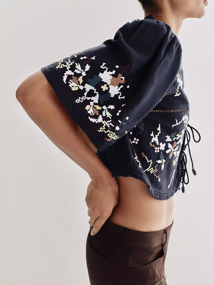 Nowa letnia bluzka damska, luź – New Ethnic Fashion recenzja i cena