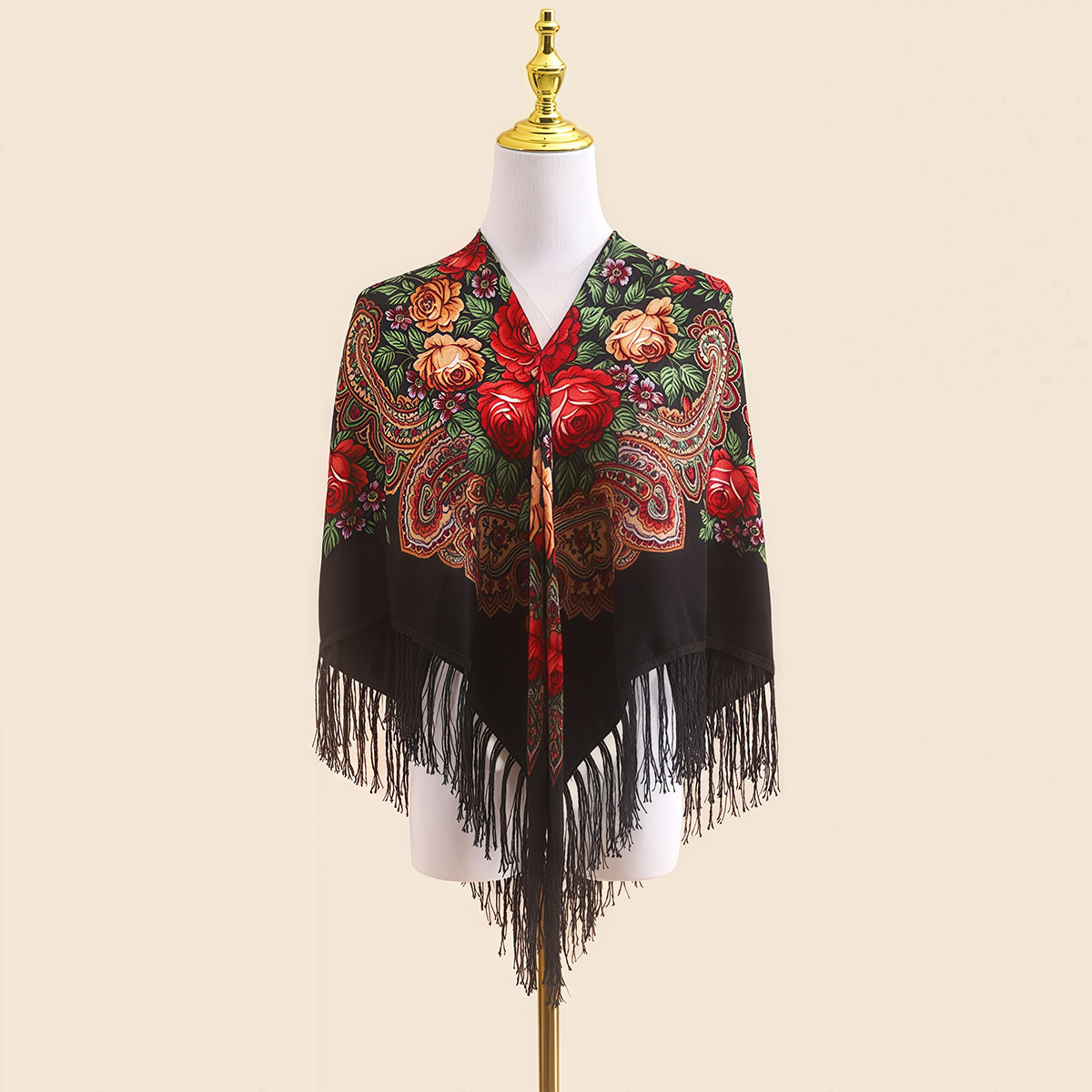 110cm Rosyjska etniczna chusta – Go Ethnic Fashion recenzja i cena